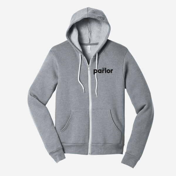 Unisex Sponge Fleece Full Zip Hoodie Thumbnail